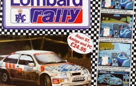 Lombard RAC Rally Mainos