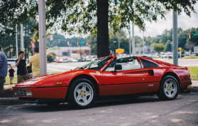 Retroautot Ferrari kuva auto punainen